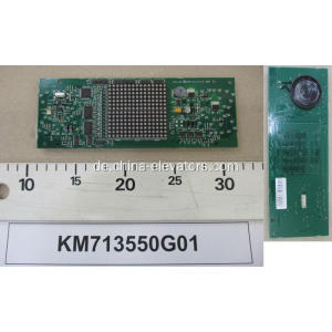 KM713550G01 KONE LIFT Punktmatrix Horizontale Anzeigeplatte